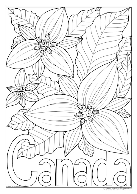 Canada Colouring Pages | Activity Village