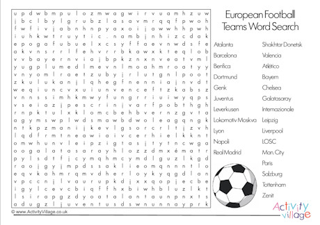 Soccer Puzzles Activity Village soccer-puzzles-activity-village
