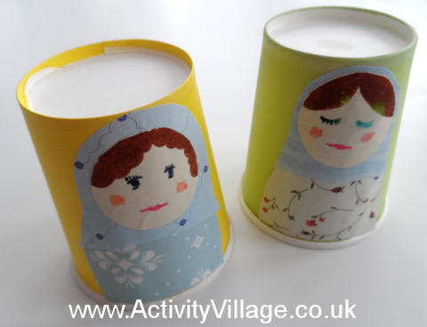 Paper Cup Matryoshka Dolls | Activity Village
