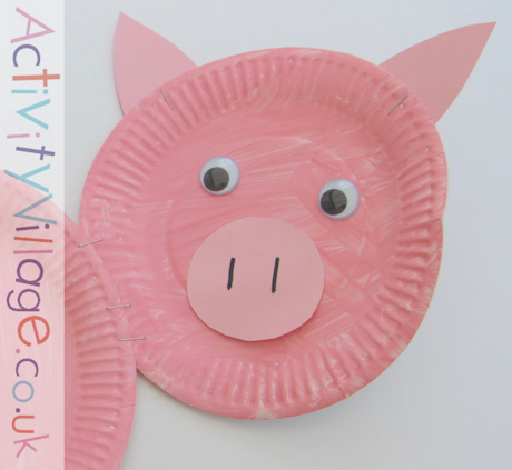 Paper Plate Pig | Activity Village
