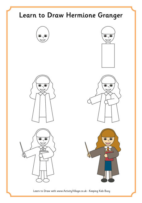 Learn to Draw Hermione Granger