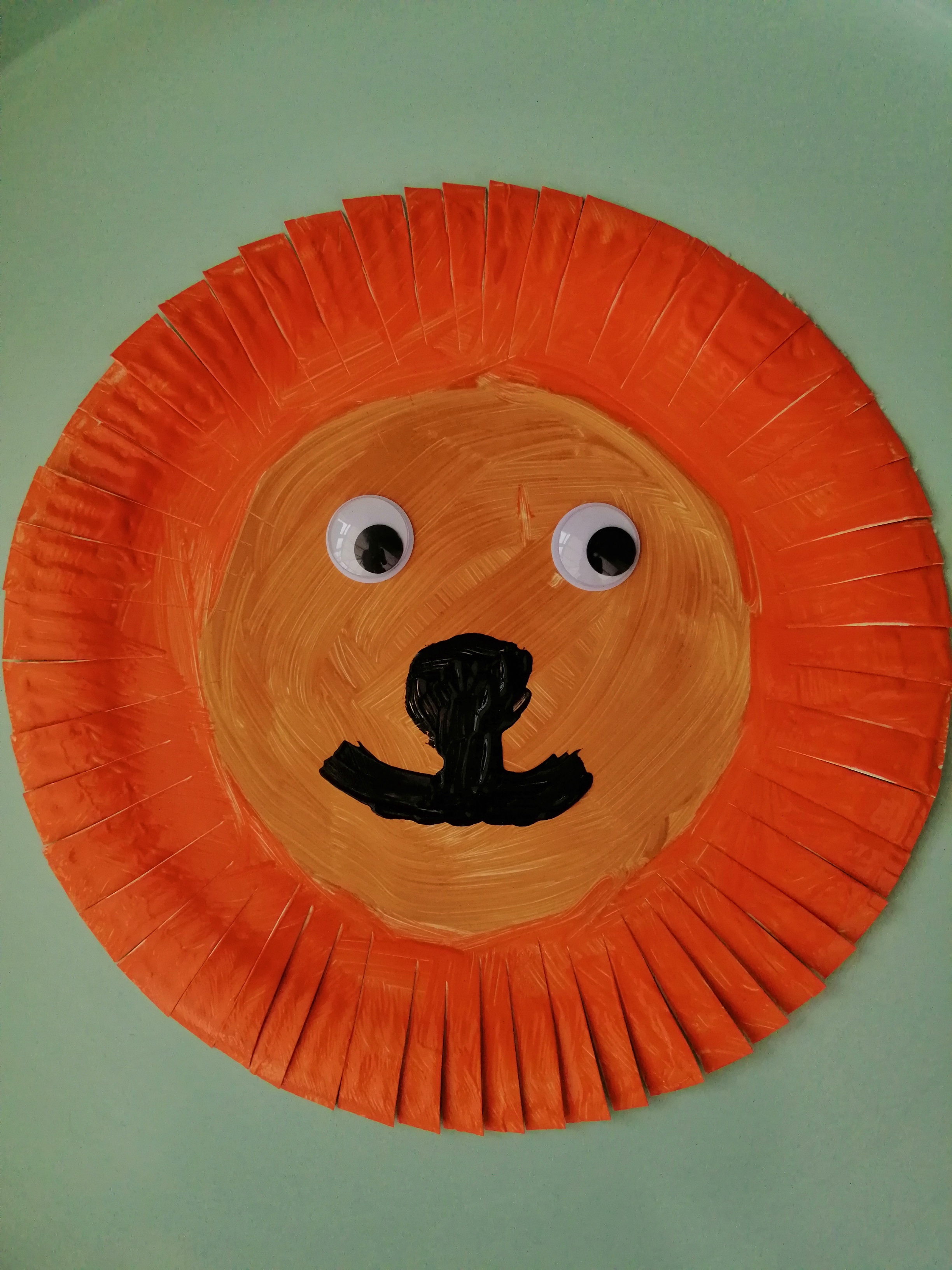 Lion Paper Plate Craft | Activity Village