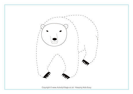 Animal Tracing Pages | Activity Village