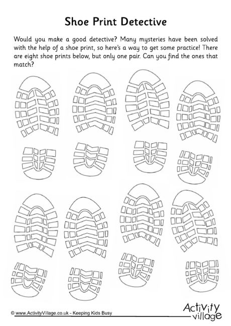 Shoe Print Detective